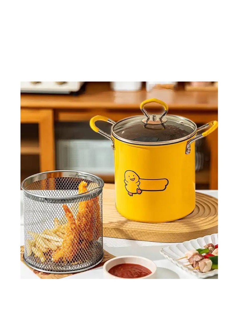 Generic - 3L Roasting Pot with Thermal Lid and Mesh Basket - For Perfect Effortless Roasting F - Image 1