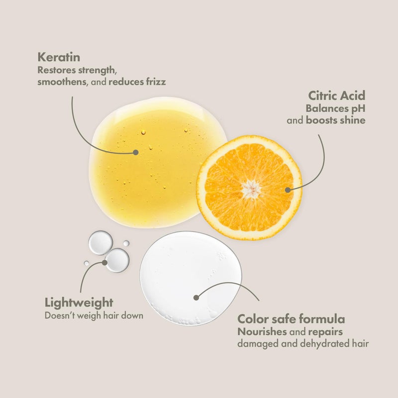 Enjoy Instant Reconstructing Conditioner for Damaged Hair, Lightweight Deep Moisturizing Conditioner with Keratin Amino Acids for Dry, Brittle, Over-Processed Hair, Color-Safe, 10 oz - Image 3