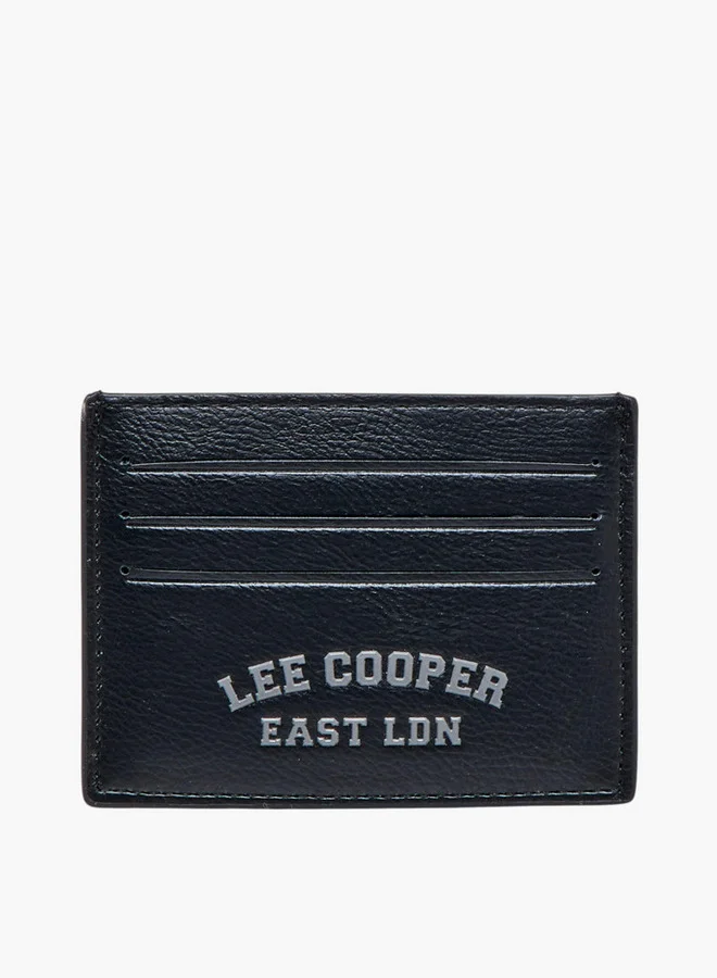 Lee Cooper Printed Card Holder with Open Top