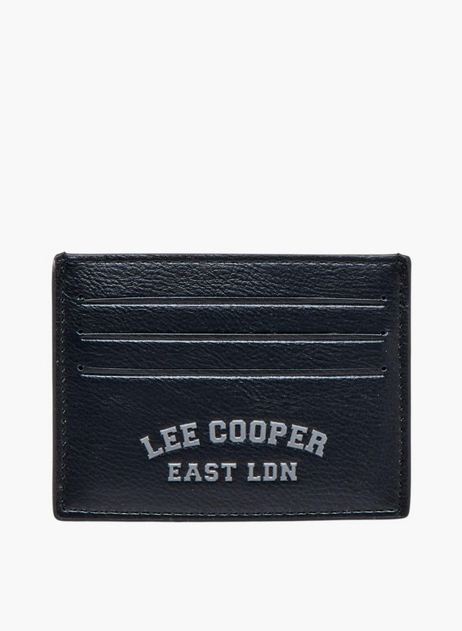 Lee Cooper Printed Card Holder with Open Top  - Image 1