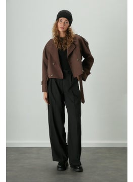 Manuka Dona Pleated Palazzo Trousers Black  - Image 2