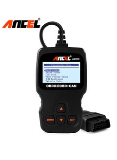 ANCEL AD310 Classic Enhanced Universal OBD II Scanner Car Engine Fault Code Reader CAN Diagnostic Scan Tool-Black