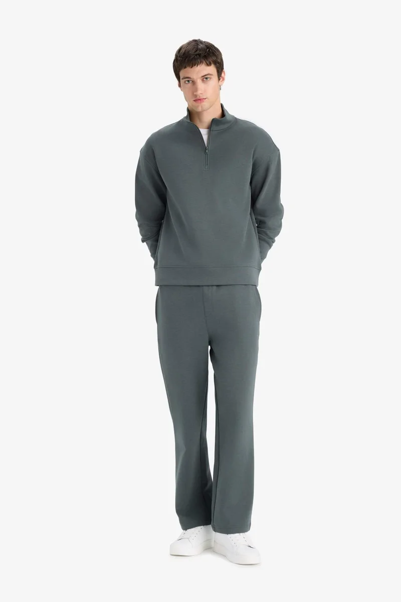 ديفاكتو Wide Leg Drawstring Loose Fit Sweatpants
