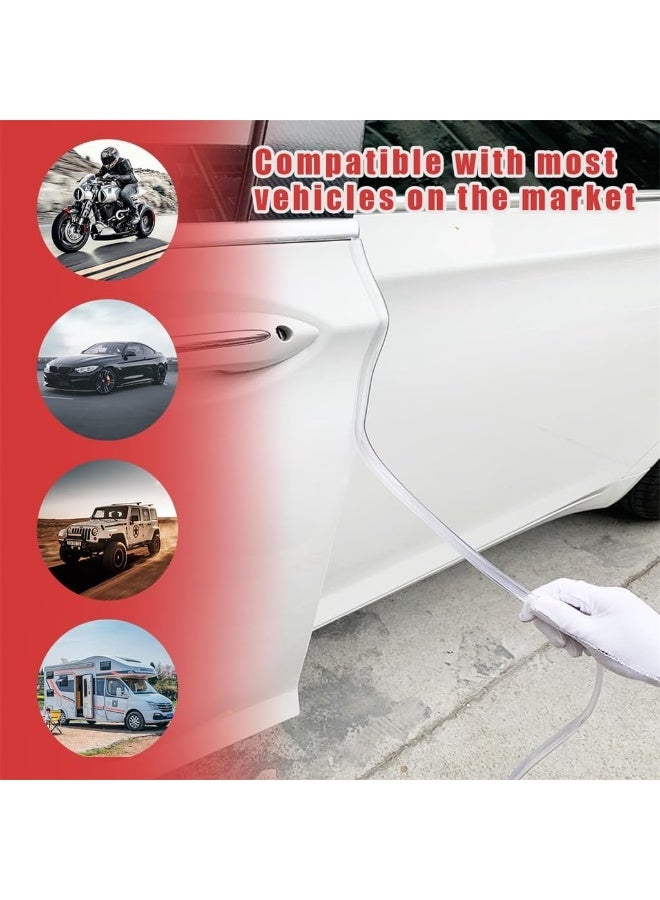 Car Door Edge Guards, 5m Transparent Sealed Door Edge Protection, Anti-Collision Protector Strips Guards, Clear Anti-Scratch Trim Molding, Auto Accessories Universal for Most Cars - Image 4