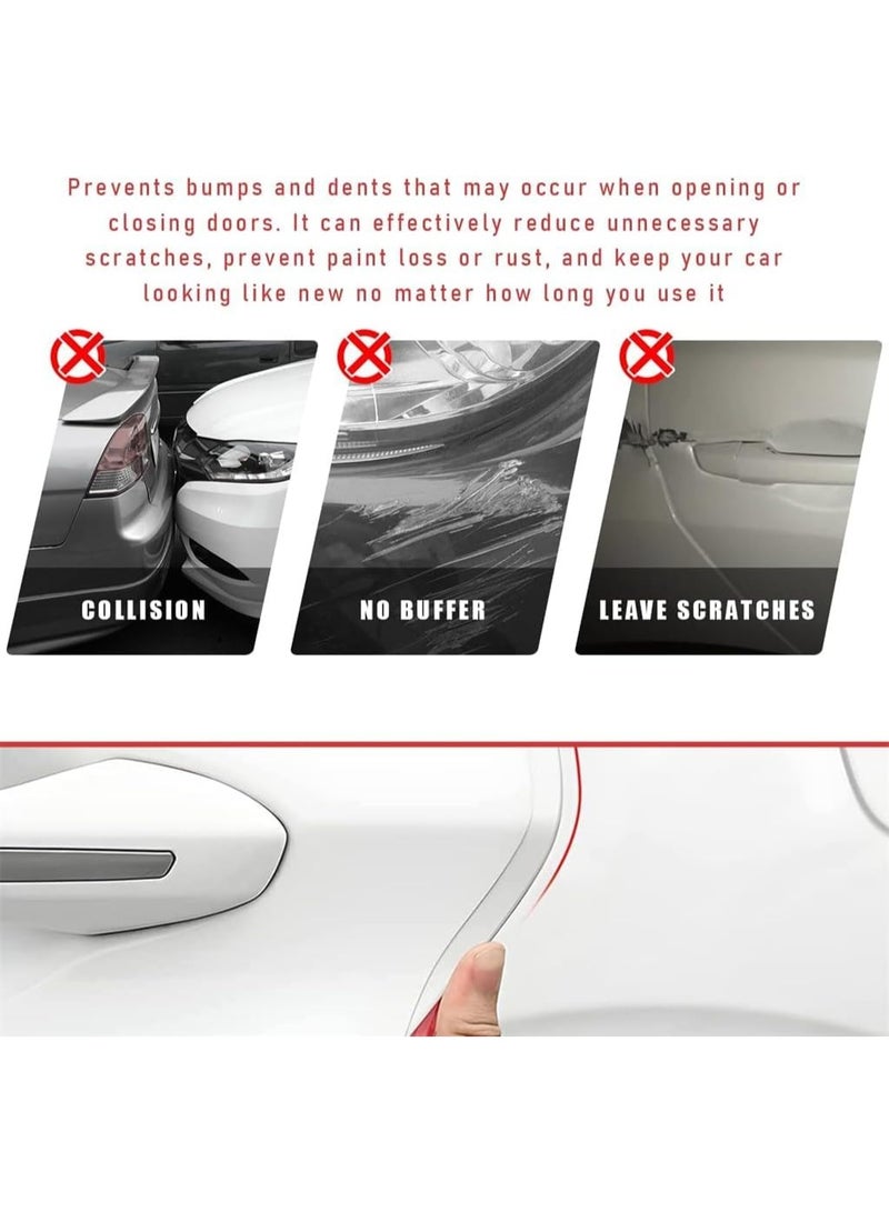 Car Door Edge Guards, 5m Transparent Sealed Door Edge Protection, Anti-Collision Protector Strips Guards, Clear Anti-Scratch Trim Molding, Auto Accessories Universal for Most Cars - Image 5