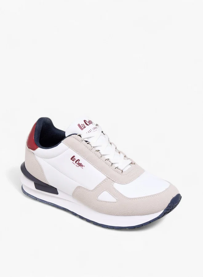Lee Cooper Women's Panelled Lace-Up Sneakers