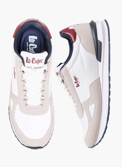 Lee Cooper Women's Panelled Lace-Up Sneakers