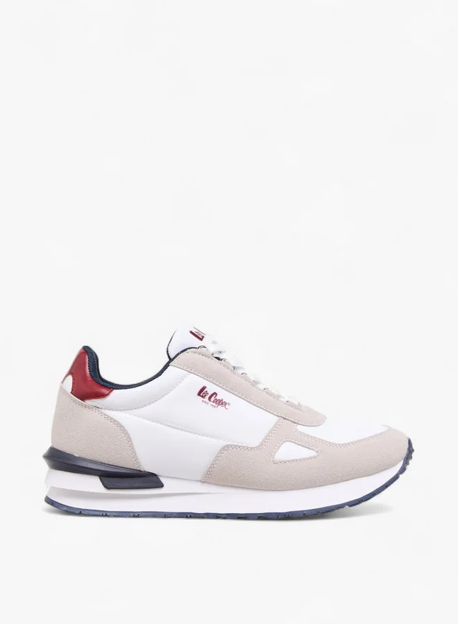 Lee Cooper Women's Panelled Lace-Up Sneakers