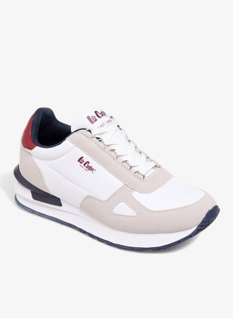 Lee Cooper Women's Panelled Lace-Up Sneakers - Image 2