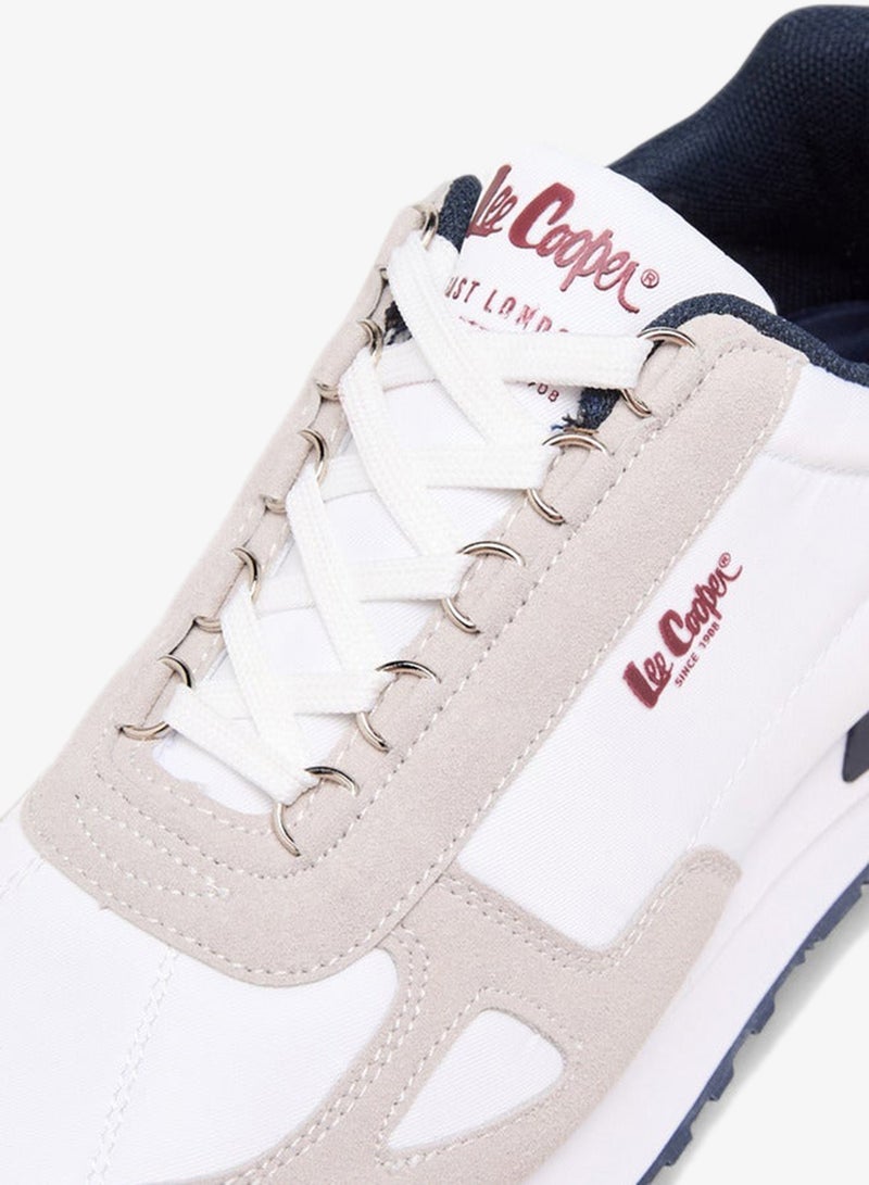 Lee Cooper Women's Panelled Lace-Up Sneakers - Image 5