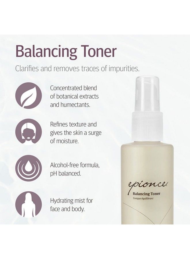 Epionce Balancing Toner Ph Balanced Facial Toner Toner For Dry Sensitive And Normal Skin 4 Oz - Image 3