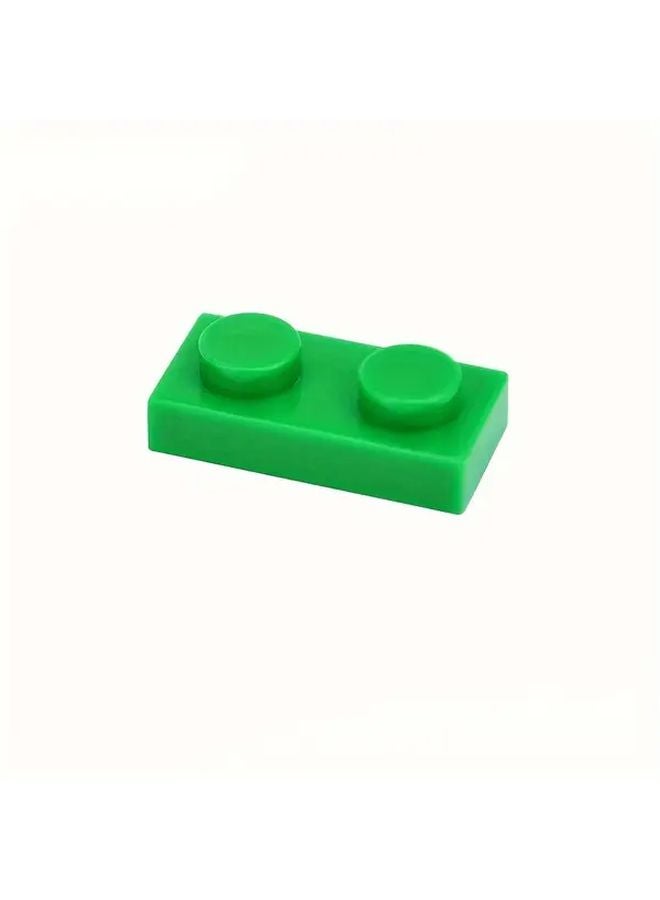 Green Building Blocks Set 100PCS Interlocking Educational Bricks Creative Toy For Kids Ages 6 8 - Image 1