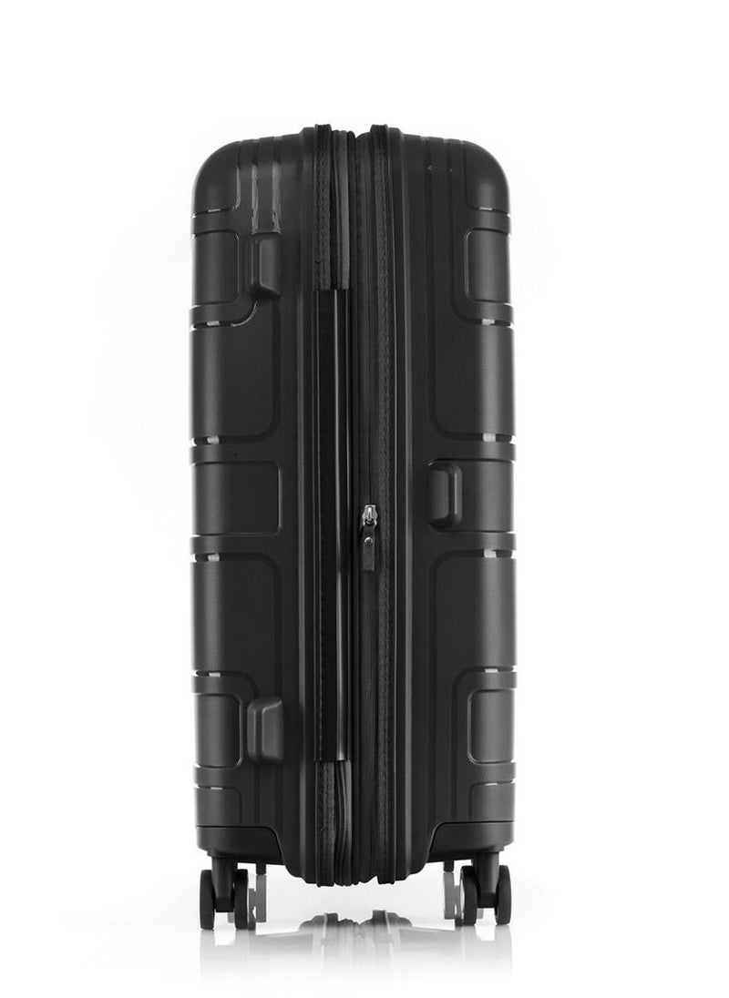 AMERICAN TOURISTER - American Tourister LITEVLO hard spinner luggage medium TSA 67 cm - black - Image 1