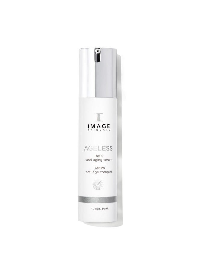 IMAGE SKINCARE IMAGE Skincare, AGELESS Total Serum, AHA Anti-Aging Face Serum with Peptides to Firm, Hydrate, Smooth Wrinkles and Even Tone, 1.7 fl oz  - Image 1