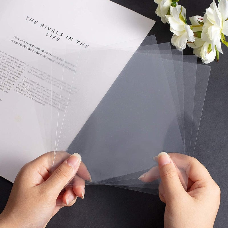 HW Fuse Bead Iron Paper Transparent Plastic Ironing Sheet 20PCS WA16D1 - Image 5