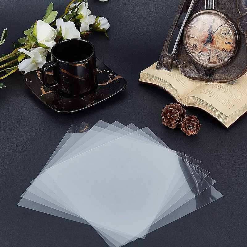 HW Fuse Bead Iron Paper Transparent Plastic Ironing Sheet 20PCS WA16D1 - Image 4