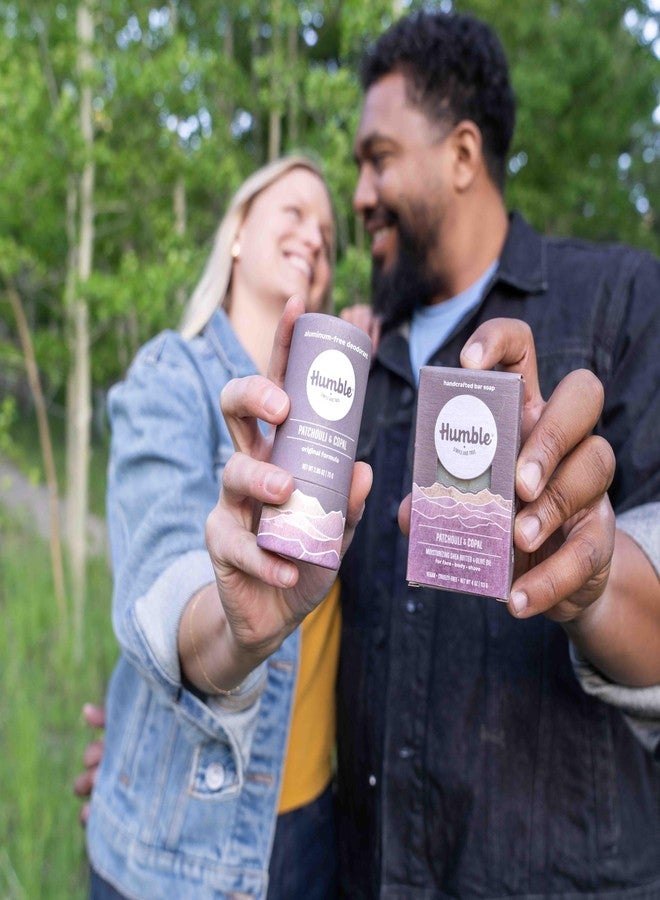 HUMBLE SIMPLE AND TRUE. Humble Brands Handcrafted Bar Soap, Organic Cold Processed Soap Bars, Moisturizing Face & Body Cleanser - Patchouli & Copal - Image 4