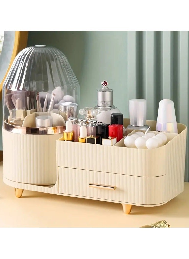 ORiTi Makeup Organizer For Vanity 360 Rotating Cosmetic Skincare Organization And Storage Lotion Perfume Holder Dresser - Image 5