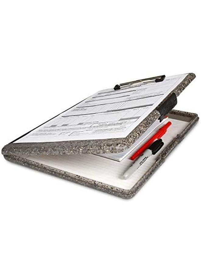 Dexas Slimcase 2 Storage Clipboard With Side Opening Heavy Granite 3517 55 - Image 4