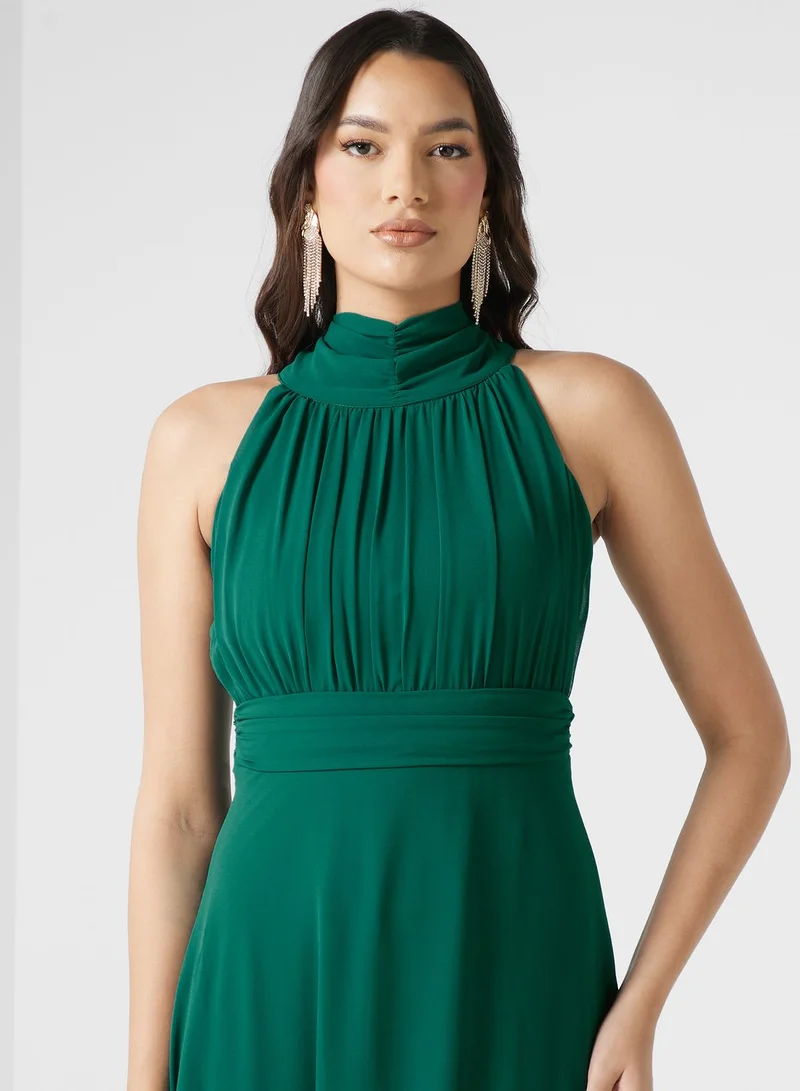 Ella Limited Edition Emerald Chiffon Dress