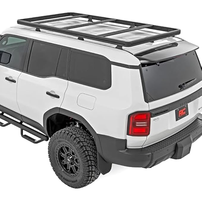 rayihni Roof Rack System for Toyota Land Cruiser (2024-2025) - Aluminum Overland Cargo Carrier with T-Slot Mounting System, Adjustable Cross Bars - Image 1