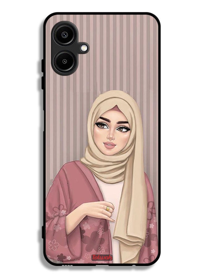 Tolwak Samsung Galaxy F06 5G Protective Case Cover Hijab Girl Art - Image 1