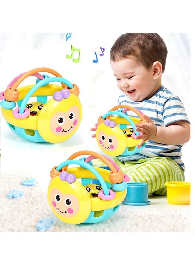 Cool Baby Bell Rattle Tooth Bite Toy (Random Colors) - Image 1