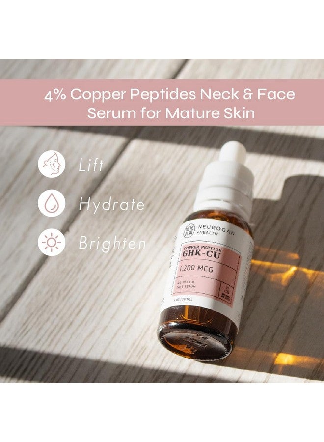 Neurogan GHK-Cu (Copper Peptide) Neck & Face Serum 1,200mcg (1 oz bottle) - Image 4