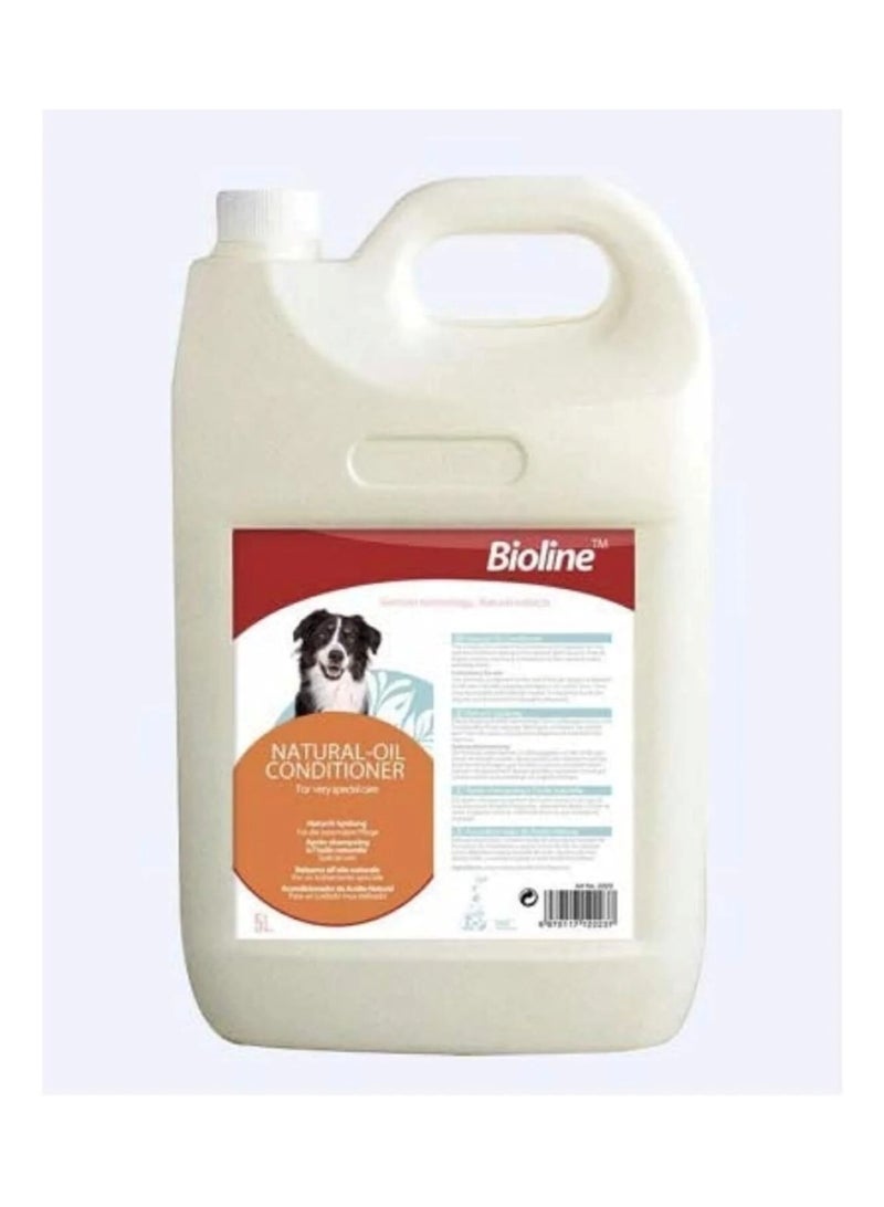 بايولاين بلسم زيت طبيعي للكلاب - 5 لتر