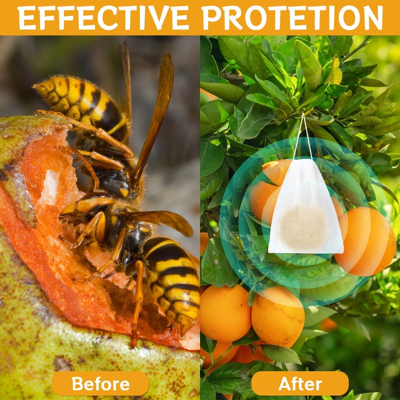 Crobirware 12 Pack Wasp Repellent - Bee Repellent Outdoor for Indoor Outdoor, Natural Peppermint Oil,Repels Bee, Yellow Jacket, Hornet, Wasp, Mud Dauber - Image 4