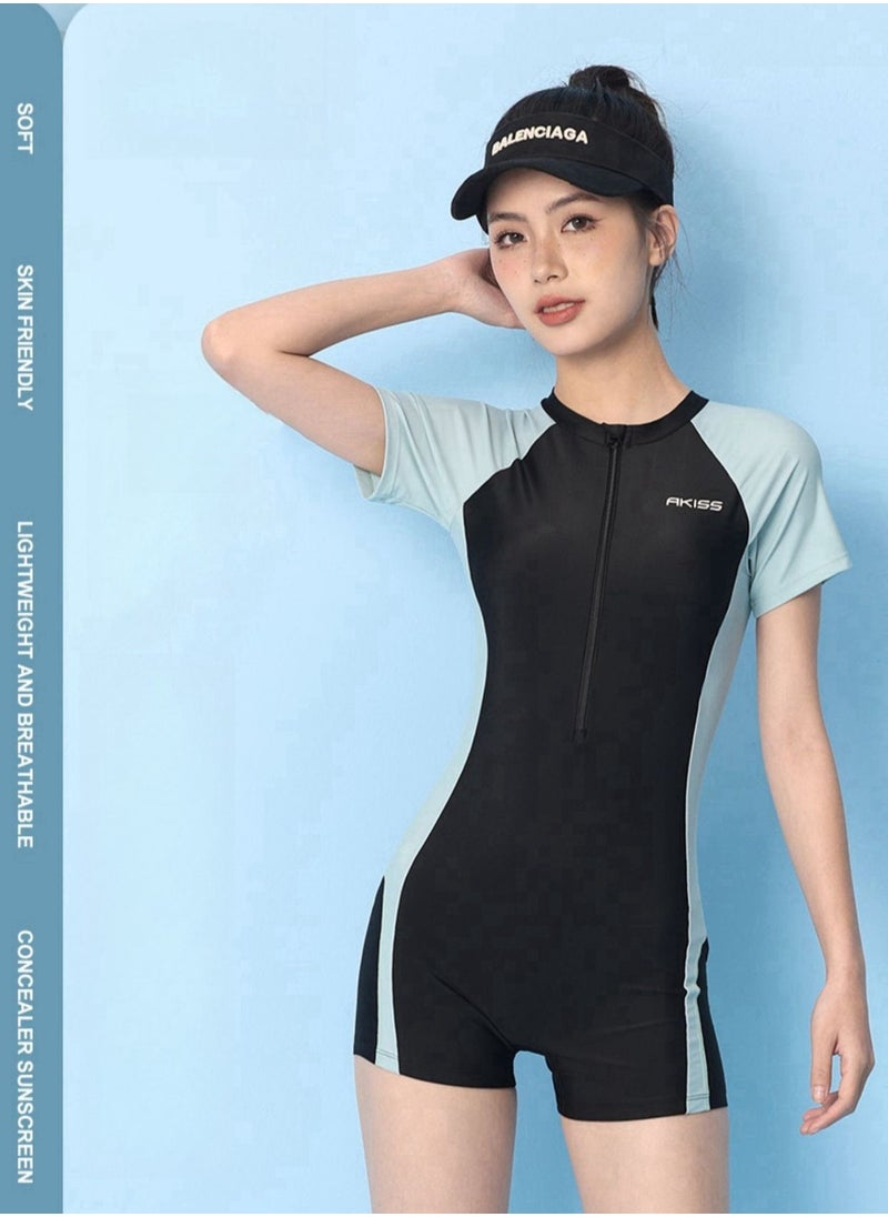 RedMapleTEK - New Women's One Piece Swimsuit Tummy Control Body Shaper Swimwear - Image 1