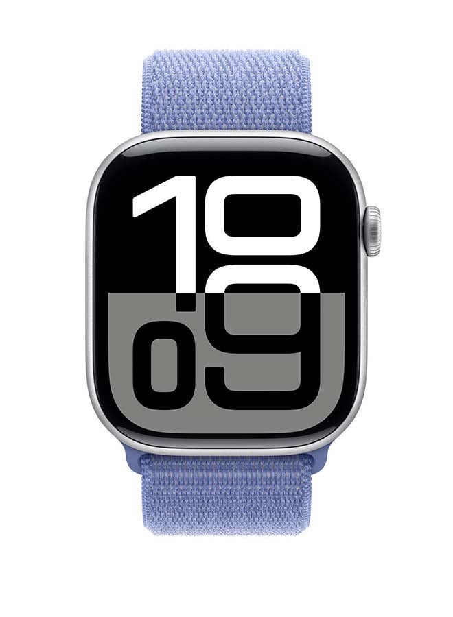 ابل  حزام رياضي بقطر 46 مم بلون البيريوينكل - Image 3