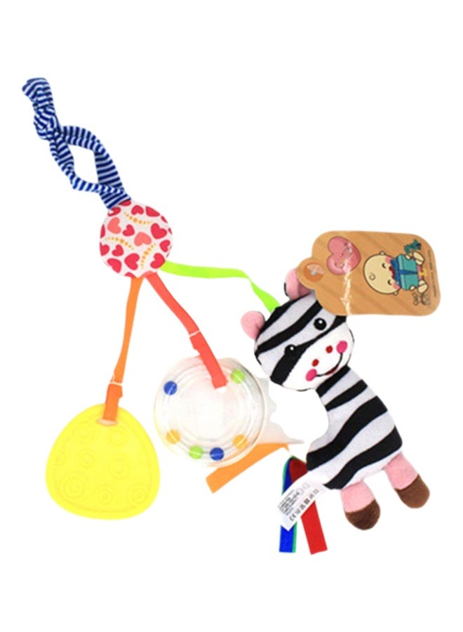 Rotating Lathe Hanging Ring Rattle - Musical Crib Toy with 360° Spin Adjustable Strap for Baby's Visual/Auditory Development, Sleep & Early Learning - BPA-Free for Cribs Strollers  - Image 4