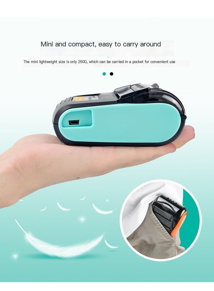 Portable Thermal Printer Handheld 58mm Receipt Printer for Retail Stores Restaurants Factories Logistics - Image 5