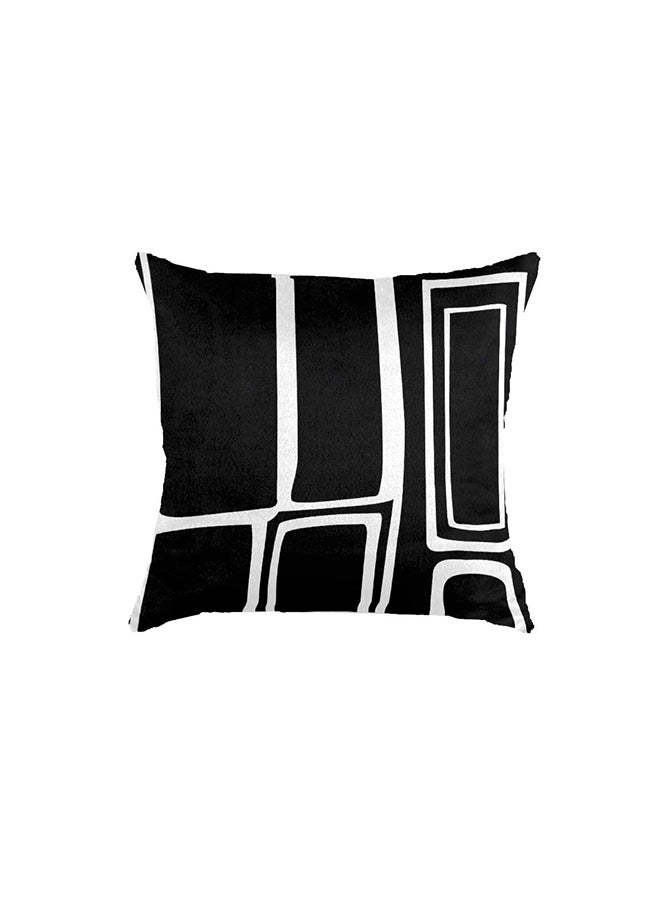 RIZARIES SuperSoft Black & White Abstract Geo - Image 1