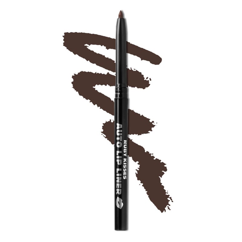 Ruby Kisses Auto Lip Liner (Dark Brown) - Image 1
