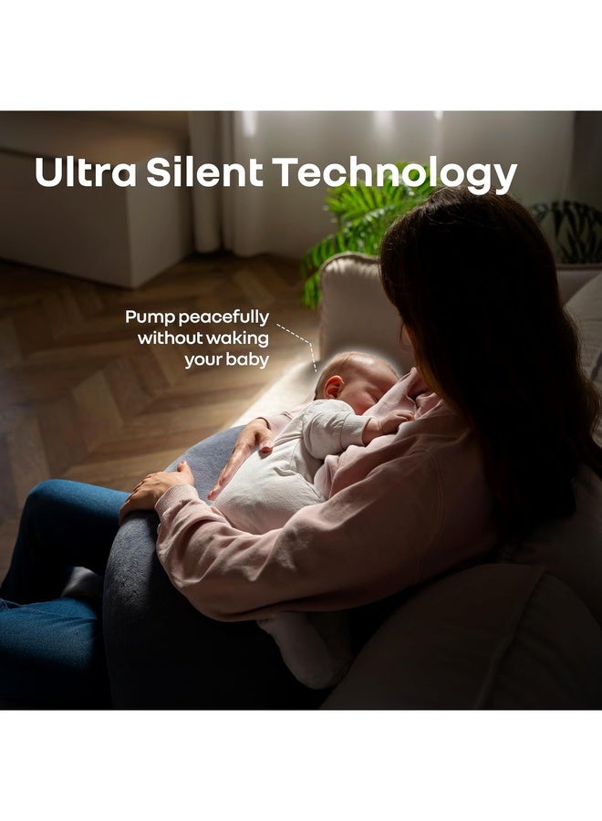 R for Rabbit First Feed Nexa Electric Breast Pump with LED Display for Mothers Anti-Backflow Protection Silica Gel Pad 3 Modes Nine Levels Rechargeable Travel Friendly Silent & Night-Time Mode (Black) - Image 5