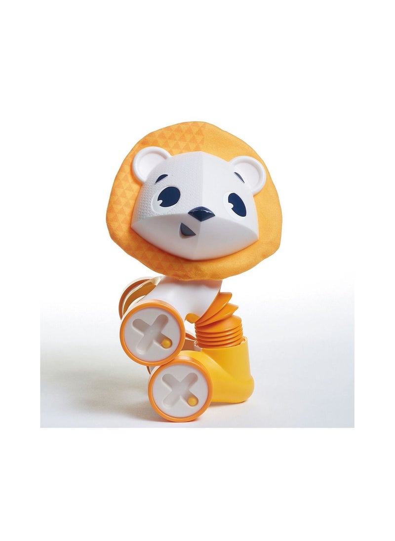Tiny Love Tiny Rolling Toys - Leonardo The Lion - Yellow  - Image 3