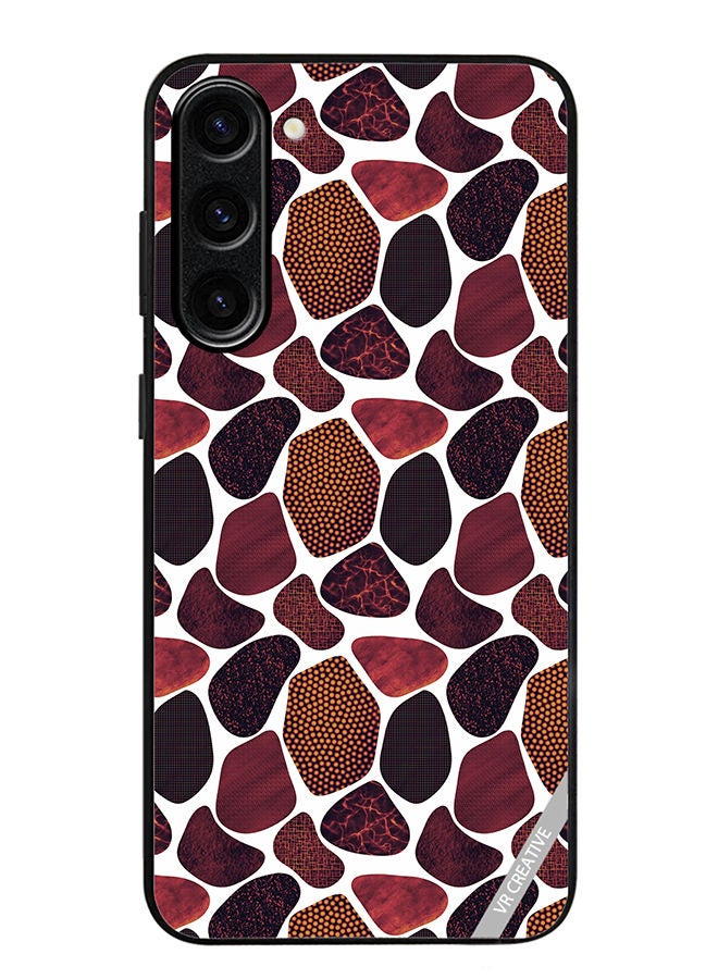 VR CREATIVE Protective Case Cover For Samsung Galaxy S23 Plus Texture Design Multicolour - Image 1