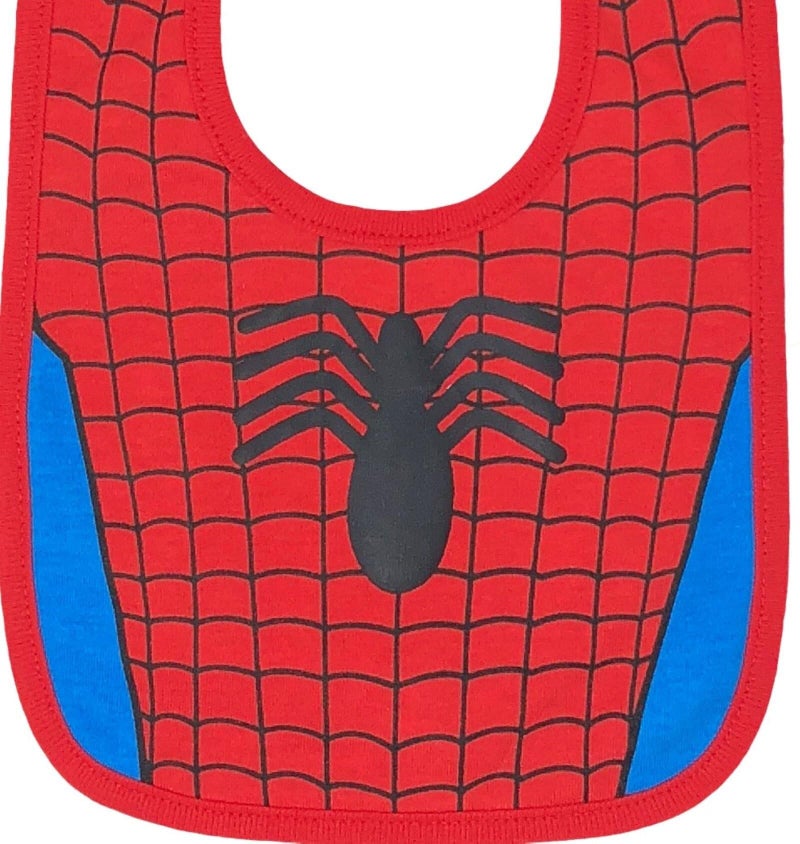 Marvel Avengers Baby Boys' Bibs 6 Pack Spiderman Hulk Thor Iron Man Captain America - Image 5