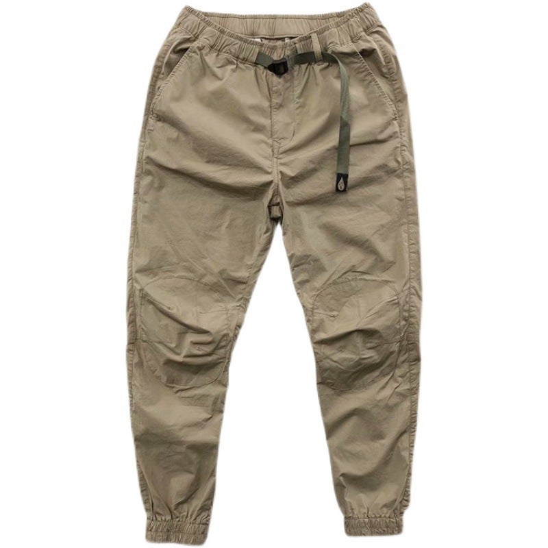 Cheap Work Wear Ice Silk Pants Men'S Wear-Resistant Construction Workers Worksite Work Clothes Loose Summer Large Size Pants Thin - Image 1