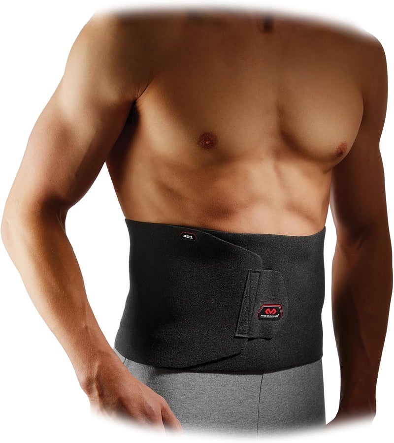 McDavid Sweat Band & Waist Trimmer Belt, Back Support, Improves Posture During Workouts, Waist Trainer for Men and Women - Image 1