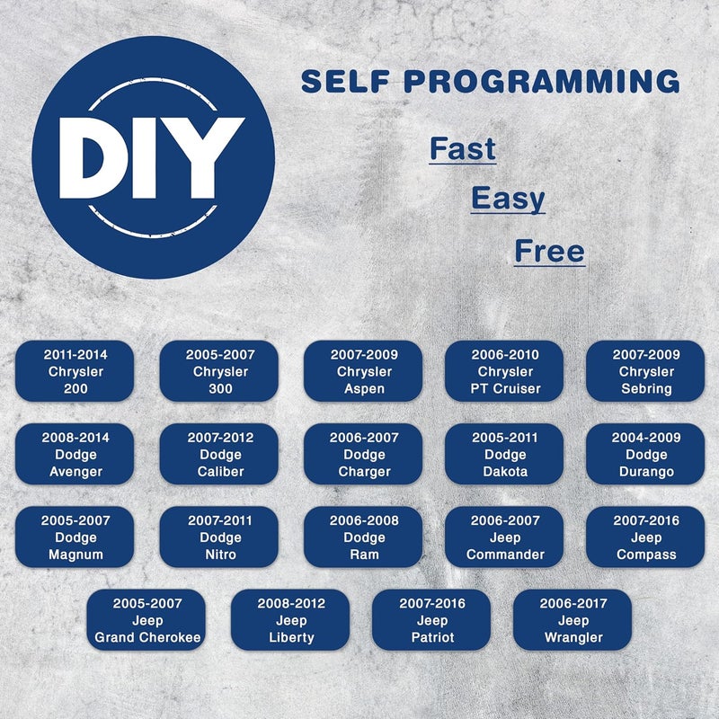 KeylessOption Keyless Entry Remote Control Car Key Fob Replacement for OHT692427AA KOBDT04A - Image 3