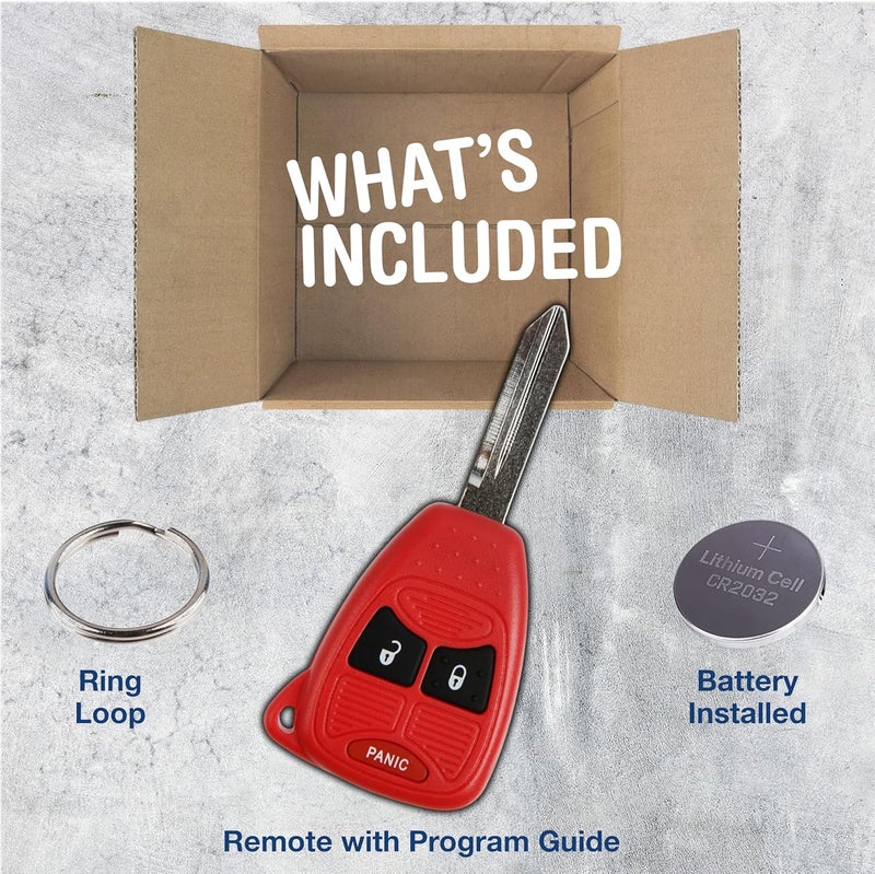 KeylessOption Keyless Entry Remote Control Car Key Fob Replacement for OHT692427AA KOBDT04A - Image 2