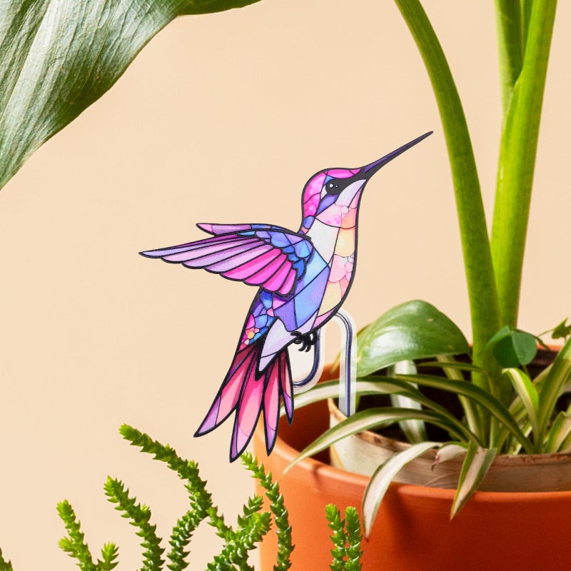 FBBP Hummingbird Gifts for Women, Hanging Plant Planter for Indoor Outdoor Garden, Mothers Day Birthday Gifts for Mom Grandma from Daughter Son, Bird Lover Plant Pots Accessories - Image 5