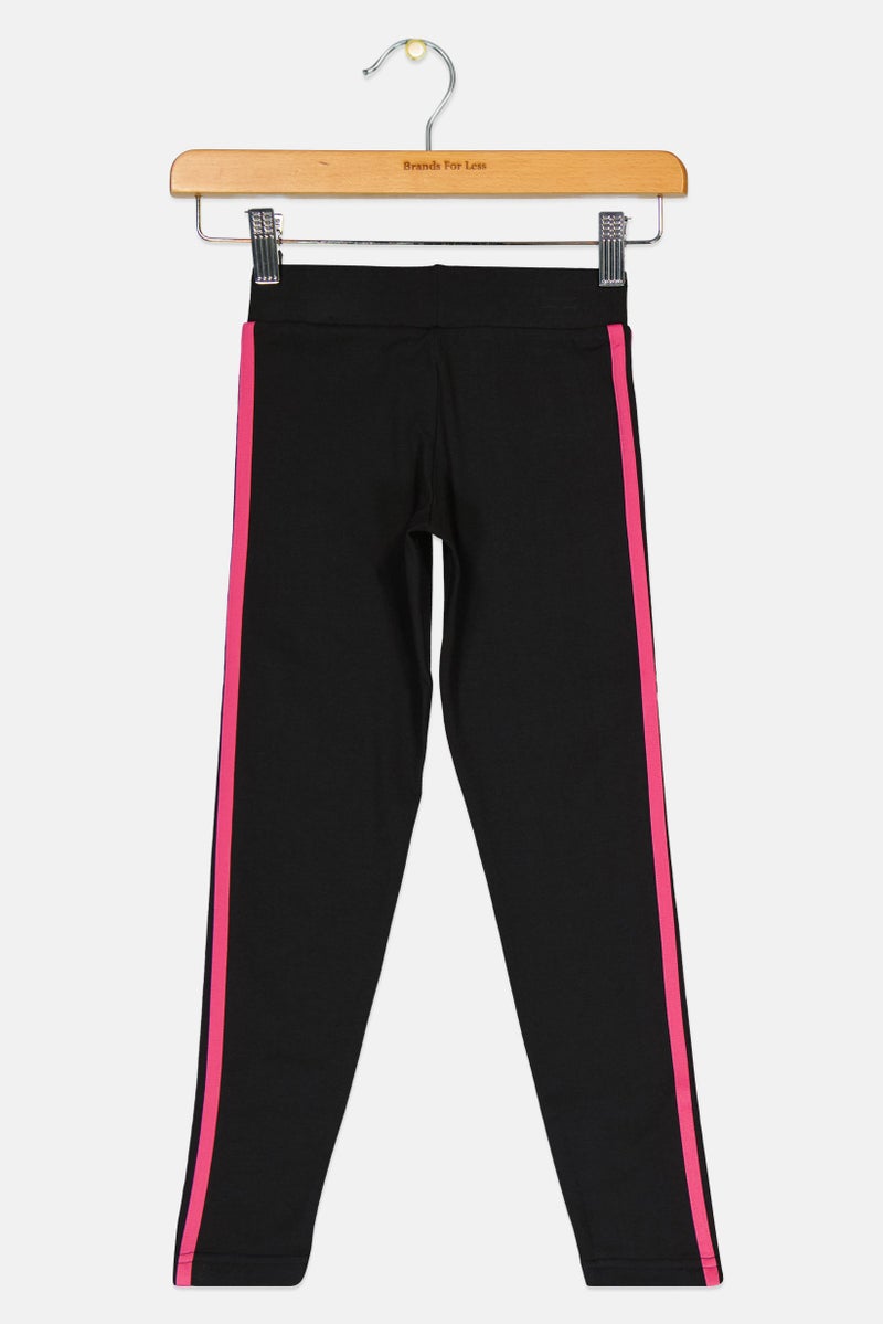 Adidas Kids Girl Tight Fit Training Leggings, Black  - Image 2