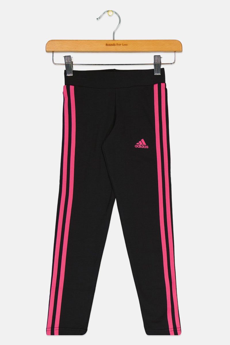 Adidas Kids Girl Tight Fit Training Leggings, Black  - Image 1