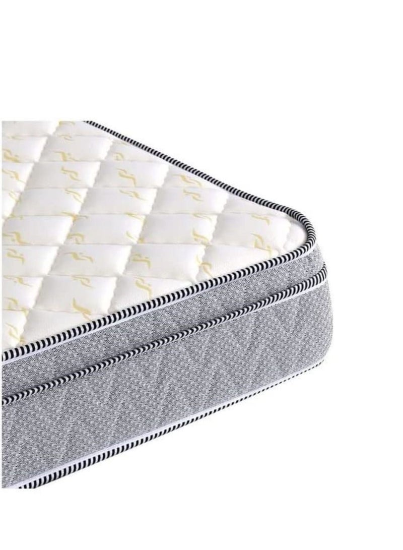 جالاكسي ديزاين مرتبة مريحة علاجية من Galaxy Design لون أبيض فاتح مقاس كينغ (الطول × العرض × الارتفاع) موديل 190 × 180 × 21 سم - GDF-180190CC - ضمان لمدة عامين - Image 2