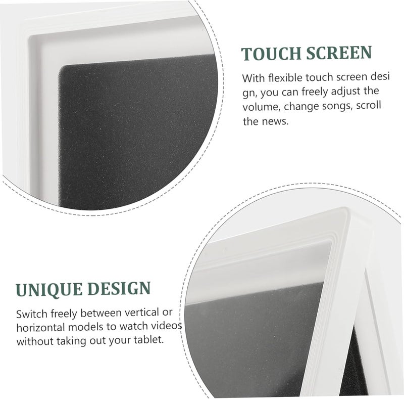 Wall-Mounted Rotating Tablet Holder Bathroom Kitchen Support Easy Install for All Tablets for Home Use Video Watching - Image 3