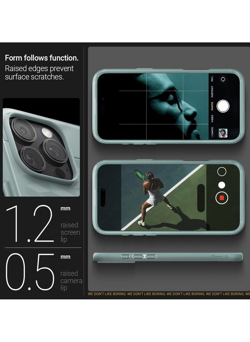 Caseology Parallax Mag for iPhone 16 PRO MagSafe Case Cover Mil Grade - Sage Green - Image 5